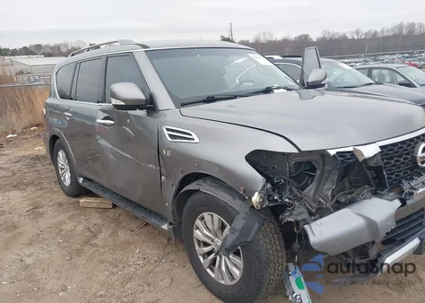 2017 Nissan Armada Sv from USA, damaged, VIN JN8AY2ND0H9005151